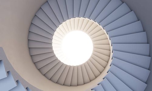 Nos astuces pour optimiser un escalier tournant