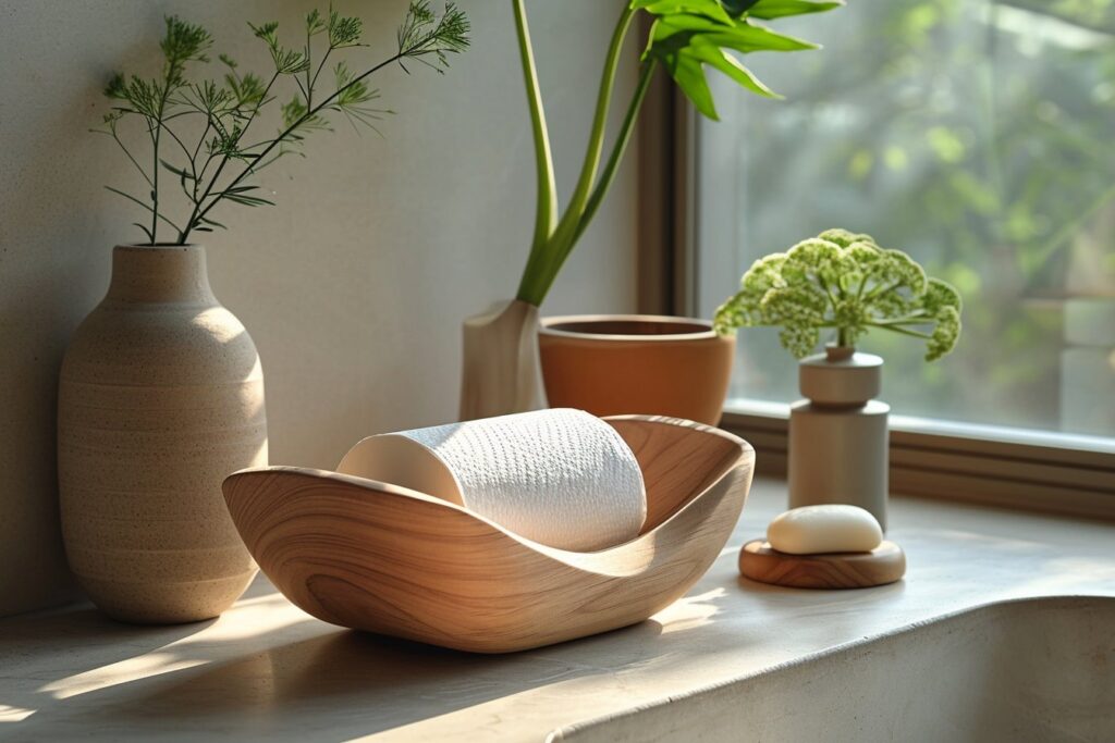 Les avantages d’un porte-papier toilette en bois pour une salle de bain naturelle