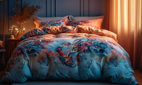 Dormez sur la route : Housse de couette Moto pour des rêves pleins d’adrénaline
