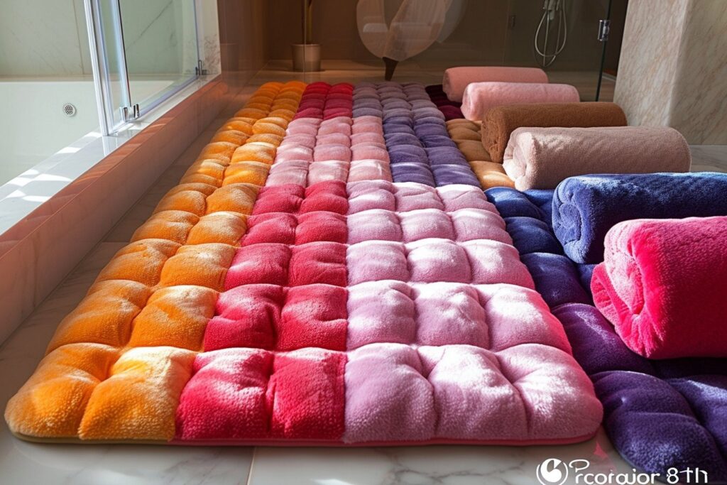 Guide pour choisir le tapis de bain idéal qui ne glisse pas