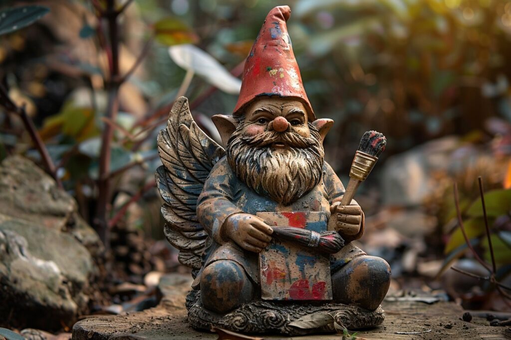 Au-delà du traditionnel : explorons l’univers des nains de jardin modernes et artistiques