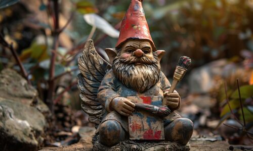 Au-delà du traditionnel : explorons l’univers des nains de jardin modernes et artistiques