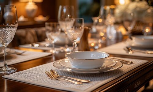 Le set de table : un accessoire incontournable pour une table élégante