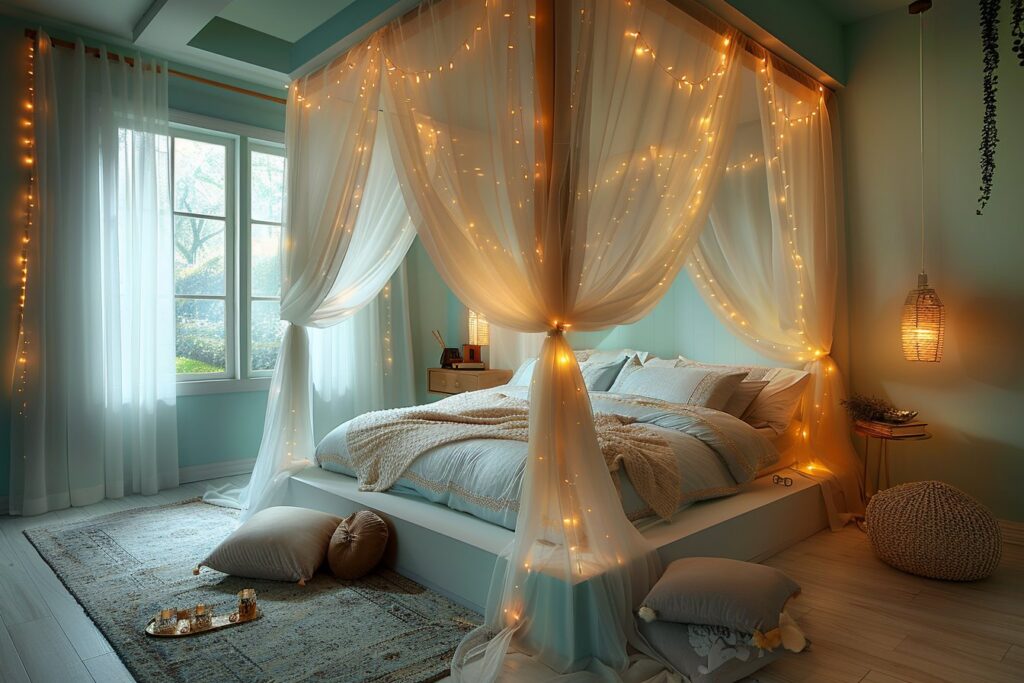 Comment les ciels de lit peuvent transformer votre décoration intérieure