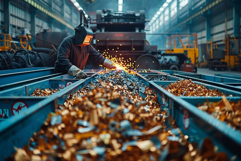 La gestion des déchets métalliques en chaudronnerie : enjeux environnementaux et économiques