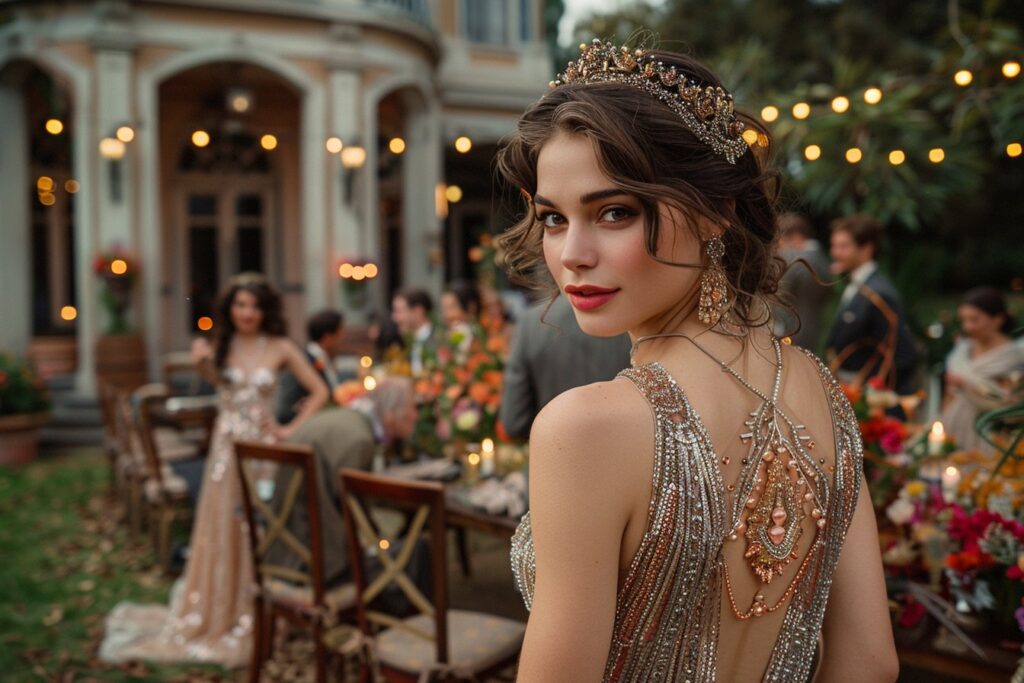 Organiser une garden-party Gatsby : décoration extérieure et robes éblouissantes