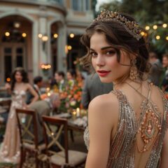 Organiser une garden-party Gatsby : décoration extérieure et robes éblouissantes