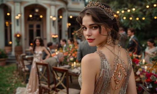 Organiser une garden-party Gatsby : décoration extérieure et robes éblouissantes