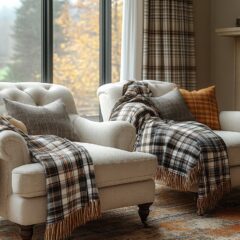 Manteaux écossais et décoration : créez des accents de style dans votre maison