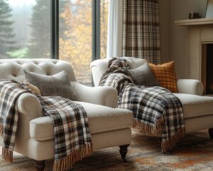 Manteaux écossais et décoration : créez des accents de style dans votre maison