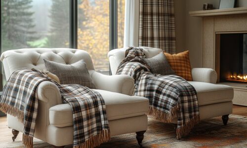 Manteaux écossais et décoration : créez des accents de style dans votre maison