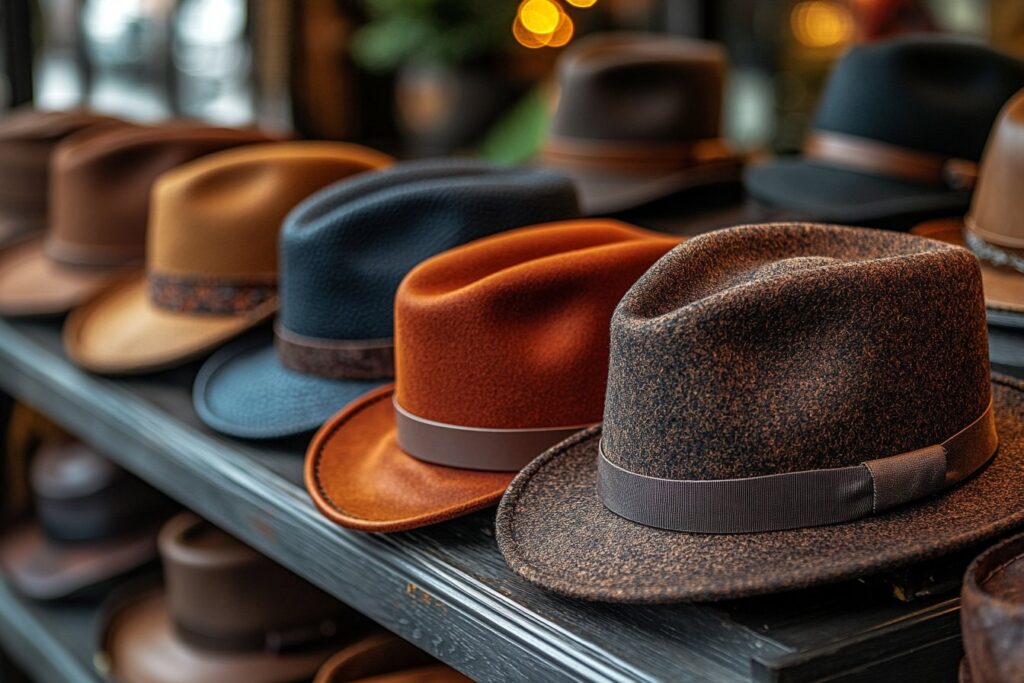 Transformez votre intérieur avec des chapeaux en cuir et feutre