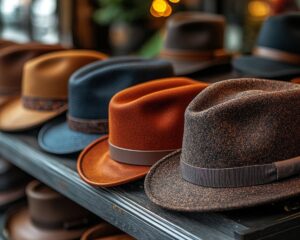 Transformez votre intérieur avec des chapeaux en cuir et feutre