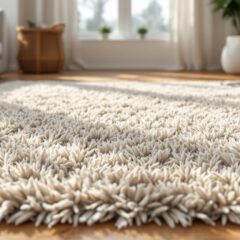 Tapis shaggy à poils longs vs. à poils courts : quel choisir ?