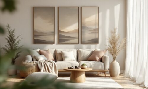 Le secret des intérieurs paisibles ? Des tableaux spirituels pour une atmosphère apaisante