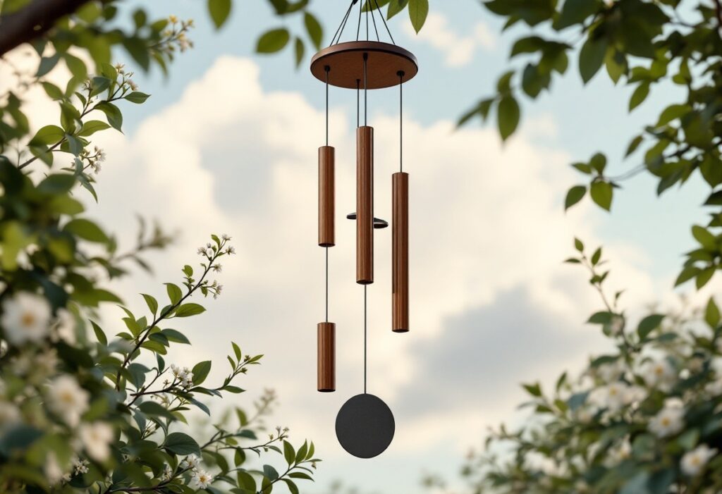 Entre ciel et terre : les meilleures pratiques pour installer et positionner votre carillon à vent