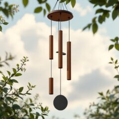 Entre ciel et terre : les meilleures pratiques pour installer et positionner votre carillon à vent