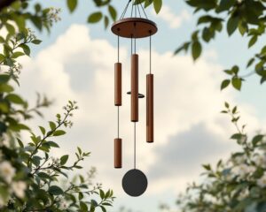 Entre ciel et terre : les meilleures pratiques pour installer et positionner votre carillon à vent