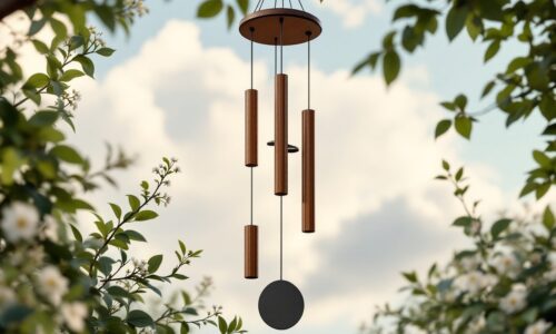 Entre ciel et terre : les meilleures pratiques pour installer et positionner votre carillon à vent