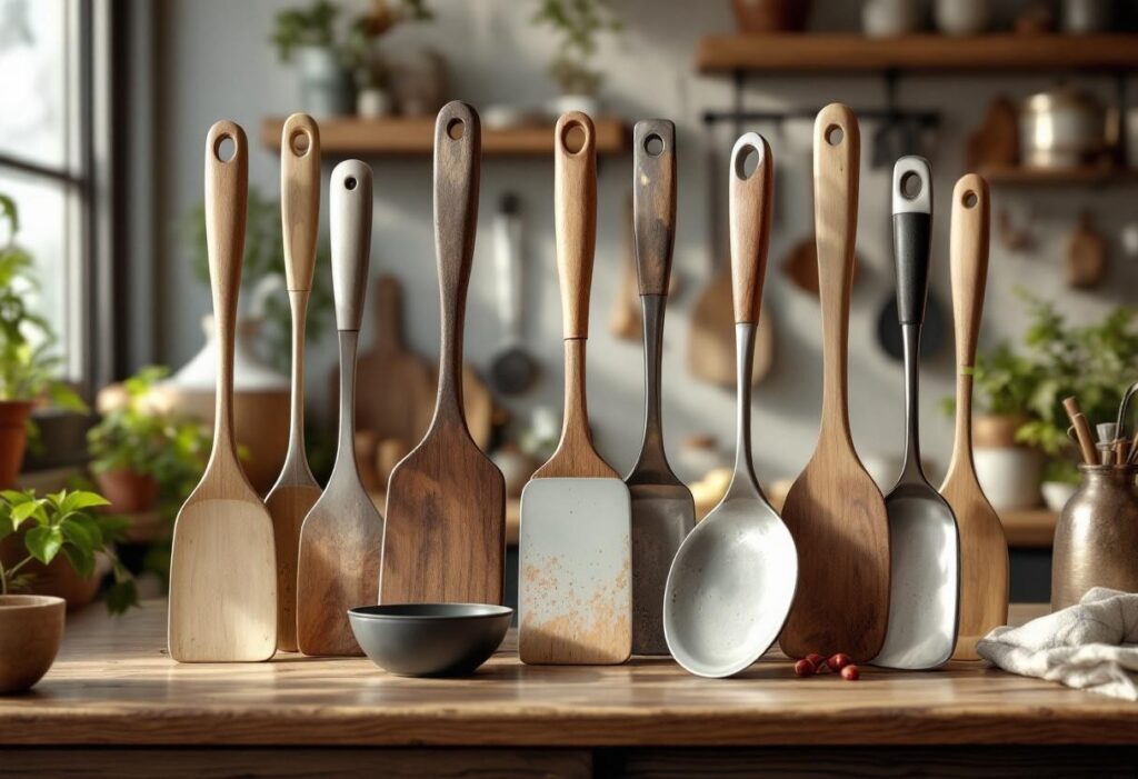 Faites-vous plaisir avec nos spatules de cuisine originales