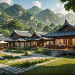 Hébergement responsable au cœur de l’Asie