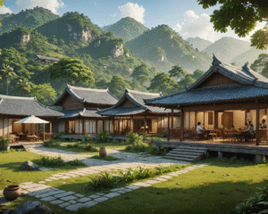 Hébergement responsable au cœur de l’Asie