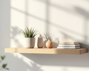 Mon expérience avec l’étagère murale minimaliste : entre design et praticité