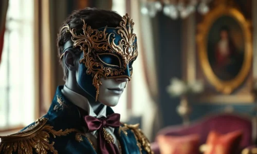 Masques vénitiens pour homme : sublimer un intérieur avec une touche de mystère baroque