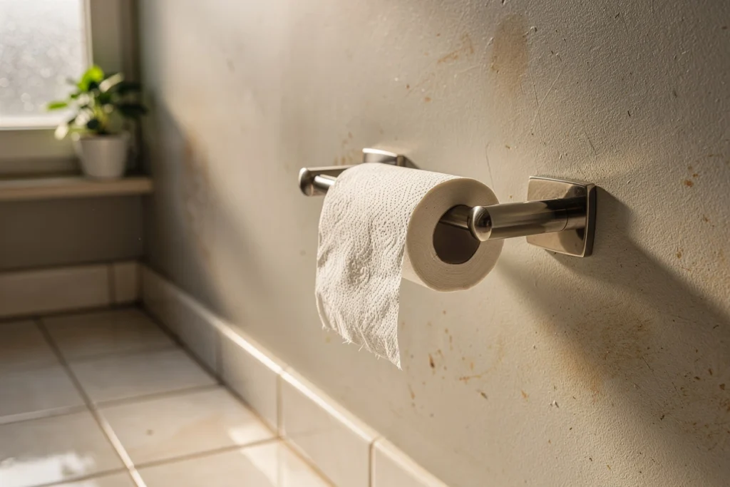 Quelle est la hauteur idéale pour installer un porte-papier toilette ?
