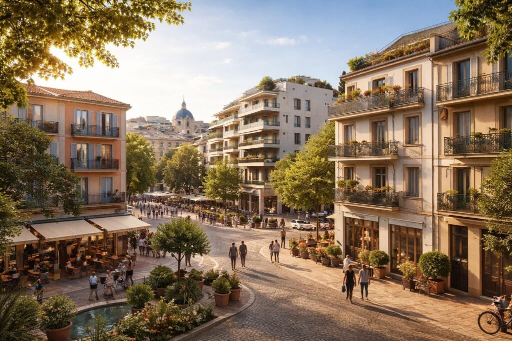 Immobilier à Sète pour investir dans les lieux culturels proches du Théâtre Molière et MO.CO