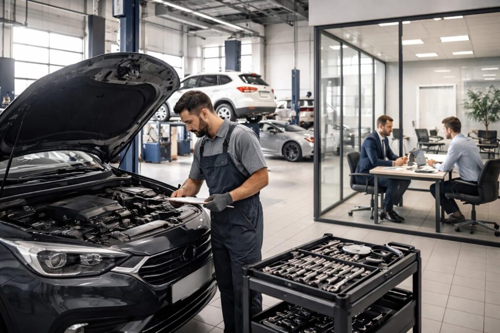 Investir dans un garage automobile avec un prêt immobilier adapté pour professionnels