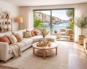 Valoriser un bien immobilier à Sète avec un home staging Maisons du Monde et H&M Home