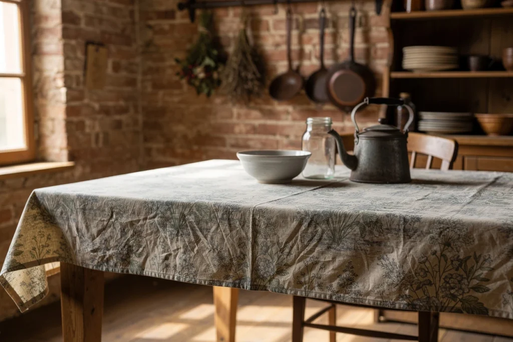 Toile cirée pour cuisine rustique : comment bien l’intégrer ?