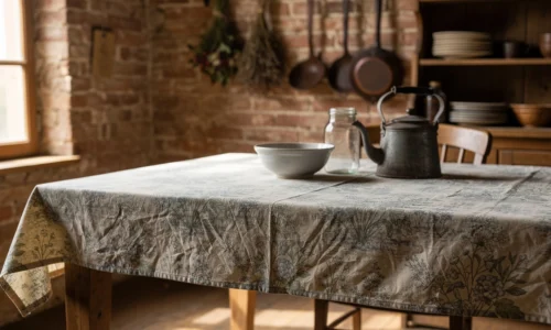 Toile cirée pour cuisine rustique : comment bien l’intégrer ?