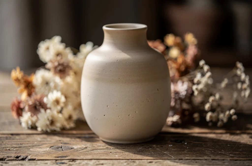 Vase beige sable : une base neutre mais chic pour transformer chaque intérieur