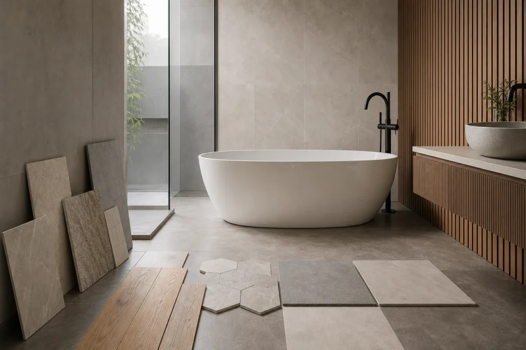 Quel revêtement choisir pour rénover une salle de bain ?
