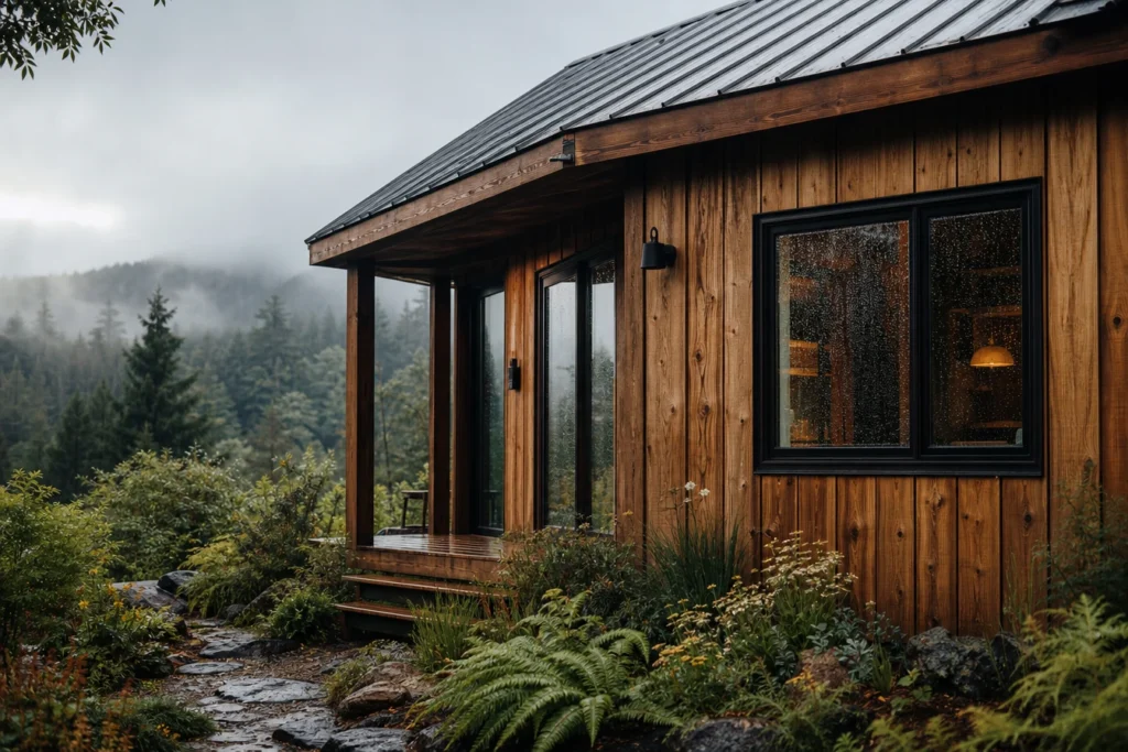 Comment protéger durablement une maison en bois contre l’humidité et les intempéries ?